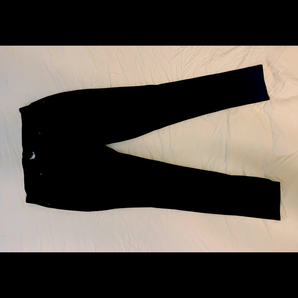 Terra and Sky black jeggings w/ pockets size 14W
